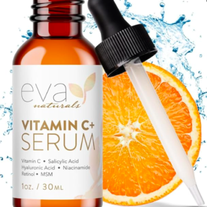 Eva Naturals Vitamin C Face Serum – With Hyaluronic Acid